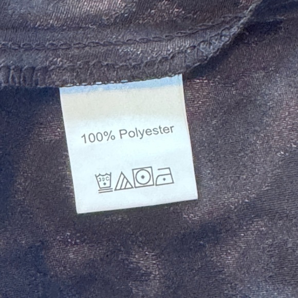 SHEIN Curve 3XL Leopard Satin Wrap Peplum Top - Picture 9 of 10